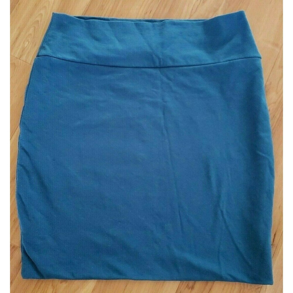 The Mogan Womens Bodycon Stretch Blue Skirt Size S/XS